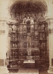Retabel der Kirche von San Jerónimo, 1570-1605, Granada, Spanien, um 1880